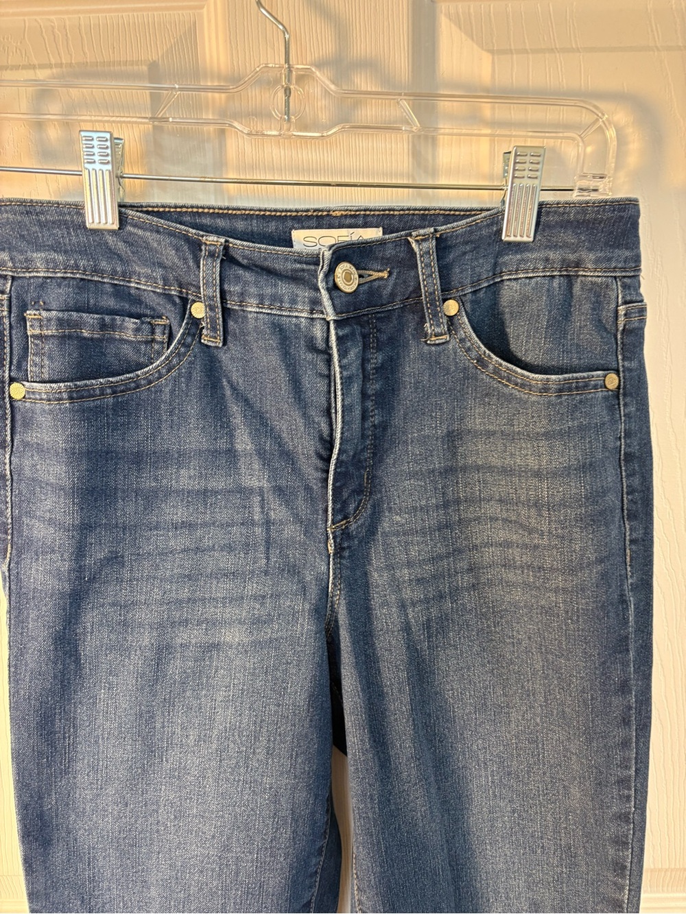 sofia by sofia vergara Medium Blue High-Rise Skinny Jeans - Picture 6 of 7